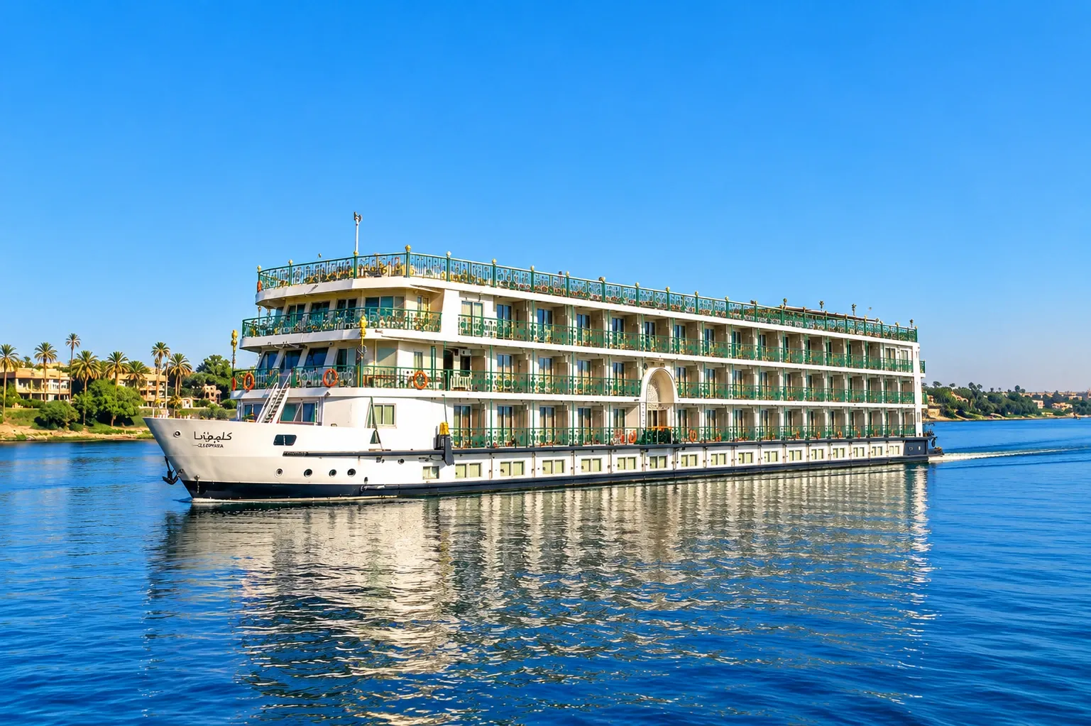 La Traviata Nile Cruise sailing on the Nile River