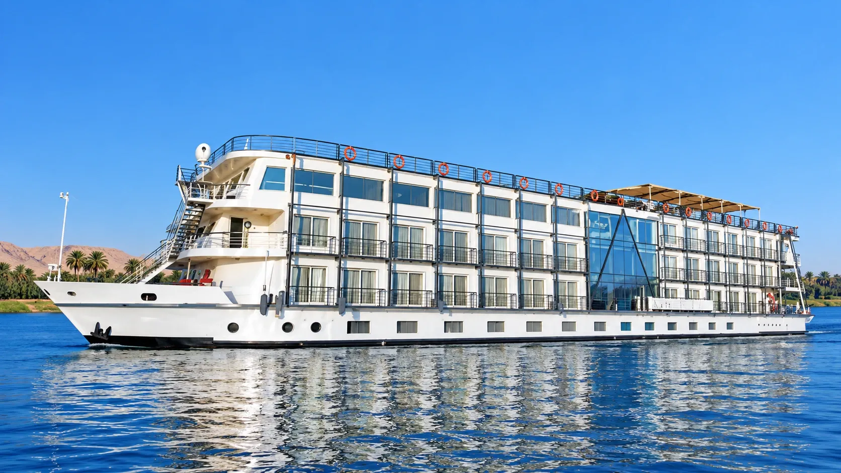 Concerto II Nile Cruise sailing on the Nile River